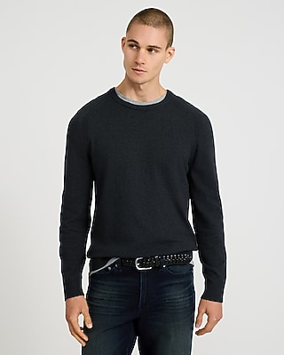 Crew Neck Cotton-Cashmere Sweater