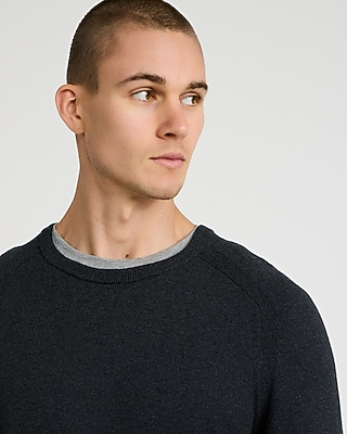 Crew Neck Cotton-Cashmere Sweater