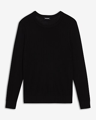Merino Wool Crew Neck Sweater | Express