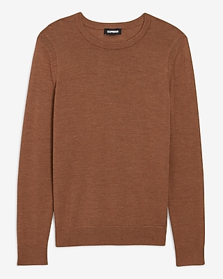 Merino Wool Crew Neck Sweater