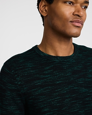 Space Dye Everyday Performance Merino Wool Crew Neck Sweater - image 2