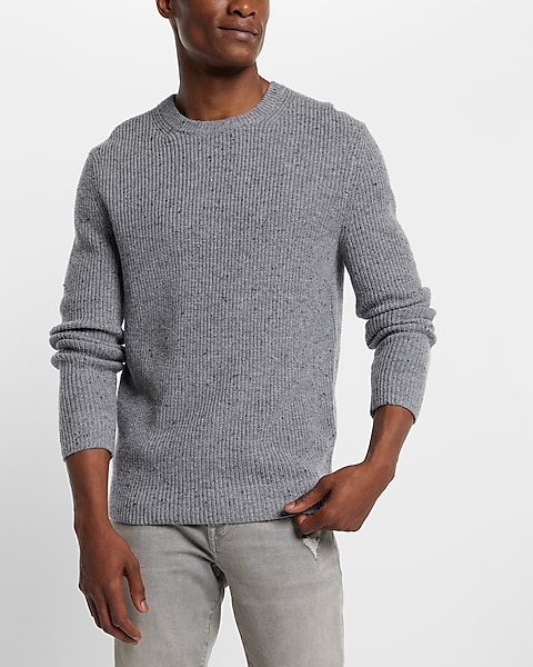 Wool-blend Crew Neck Sweater | Express Wool-blend Crew Neck Sweater | Express