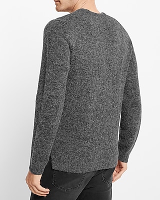 Textured Crew Neck Sweater