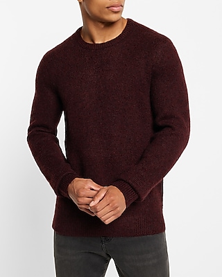 Textured Crew Neck Sweater