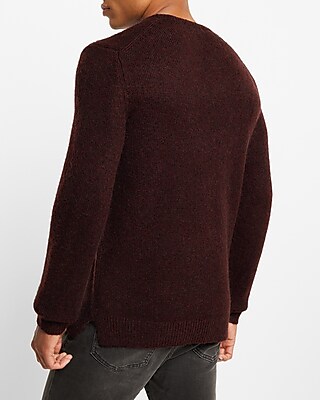 Textured Crew Neck Sweater