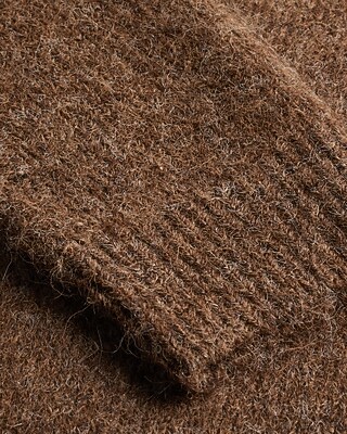 Textured Crew Neck Sweater