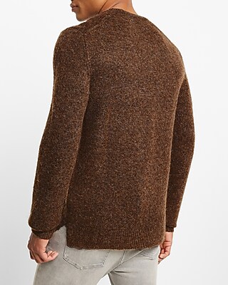 Textured Crew Neck Sweater