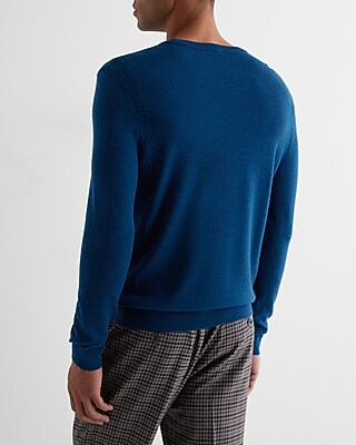 Crew Neck Merino Wool Sweater