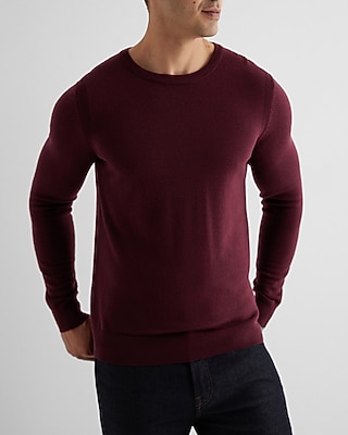 Crew Neck Merino Wool Sweater