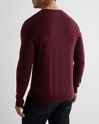 Crew Neck Merino Wool Sweater