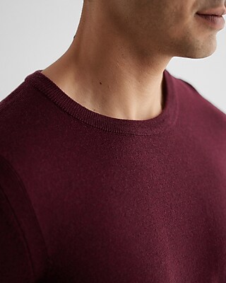 Crew Neck Merino Wool Sweater