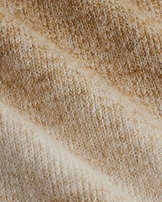 Ombre Stripe Cotton Crew Neck Sweater