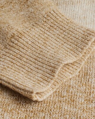 Ombre Stripe Cotton Crew Neck Sweater