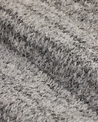 Textured Marled Crewneck Sweater