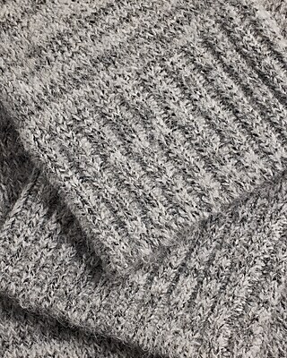 Textured Marled Crewneck Sweater