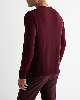 Cotton Textured Stitch Crew Neck Sweater