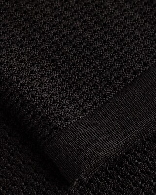 Cotton-Blend Open Knit Sweater Tank