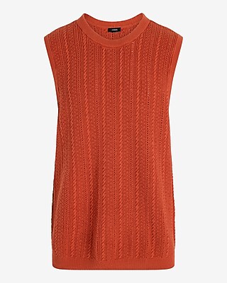 トップス NO MAINTENANCE / COTTON KNITTED VEST Vest No.42 | Chunky vest knitting pattern – Daisy & Peace