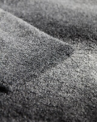 Gradient Boucle Textured Crew Neck Sweater