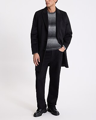 Gradient Boucle Textured Crew Neck Sweater