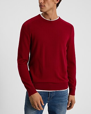 Crew Neck Merino Wool Sweater