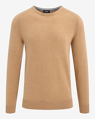 Crew Neck Merino Wool Sweater