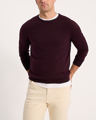 Crew Neck Merino Wool Sweater