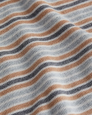 Striped Crew Neck Merino Wool Sweater
