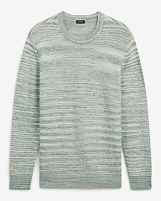 Marled Lightweight Cotton-Blend Sweater