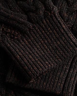 Cable Knit Crew Neck Sweater