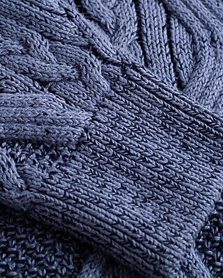 Cable Knit Crew Neck Sweater
