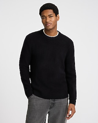 Felted Crew Neck Sweater