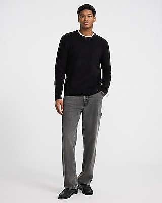 Felted Crew Neck Sweater