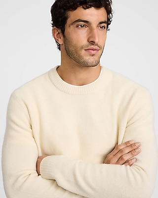 Felted Crew Neck Sweater