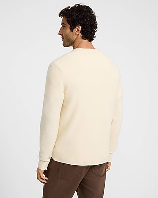 Felted Crew Neck Sweater