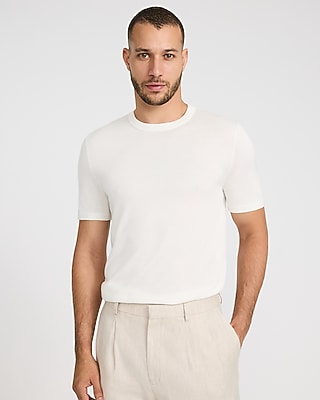 Luxtouch Jersey Crew Neck Sweater T-Shirt