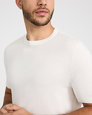 Luxtouch Jersey Crew Neck Sweater T-Shirt