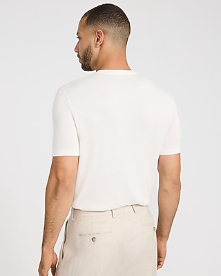 Luxtouch Jersey Crew Neck Sweater T-Shirt