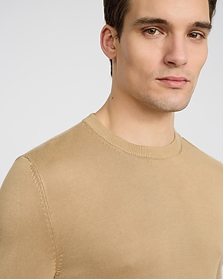 Jersey Crew Neck Sweater T-Shirt