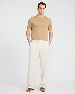 Jersey Crew Neck Sweater T-Shirt