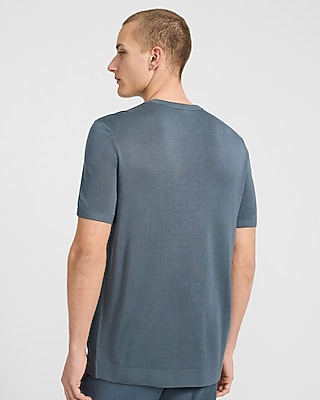 Luxtouch Jersey Crew Neck Sweater T-Shirt