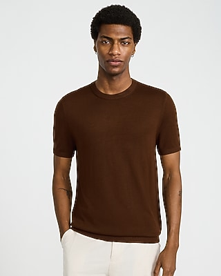 Luxtouch Jersey Crew Neck Sweater T-Shirt