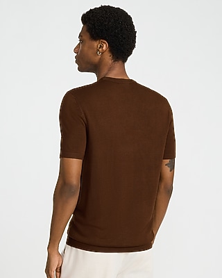 Luxtouch Jersey Crew Neck Sweater T-Shirt