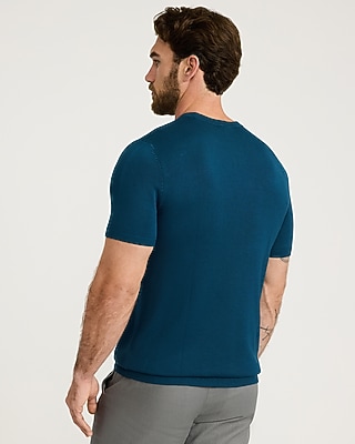 Luxtouch Jersey Crew Neck Sweater T-Shirt