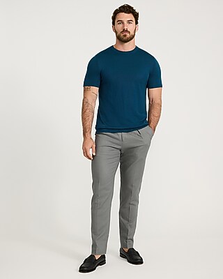 Luxtouch Jersey Crew Neck Sweater T-Shirt