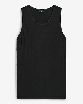 Jersey Textured Zig Zag Sweater Tank - thumbnail 10