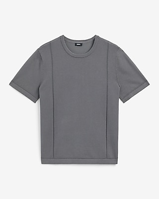 Boxy Cotton Crew Neck Sweater T-Shirt - image 5