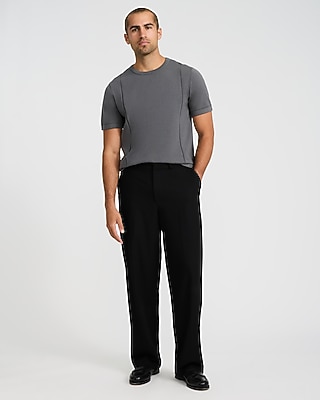 Boxy Cotton Crew Neck Sweater T-Shirt - image 4