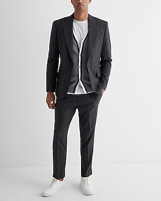 Striped Trim Cardigan 