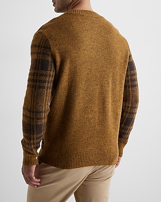 Relaxed Plaid Cardigan